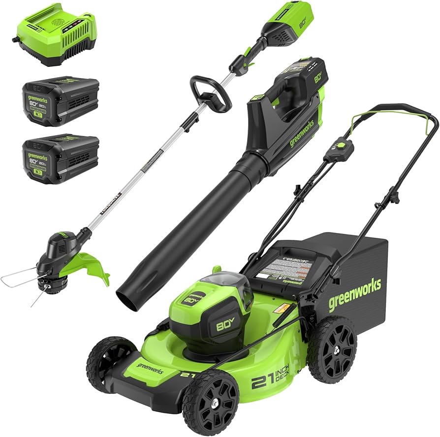 Amazon.com : Greenworks 80V 21” Brushless (Push) Cordless Electric