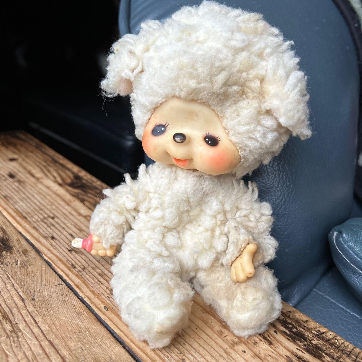 Amazon.co.jp: 当時物モンチッチチャムひつじのチャムセキグチ旧ロゴ