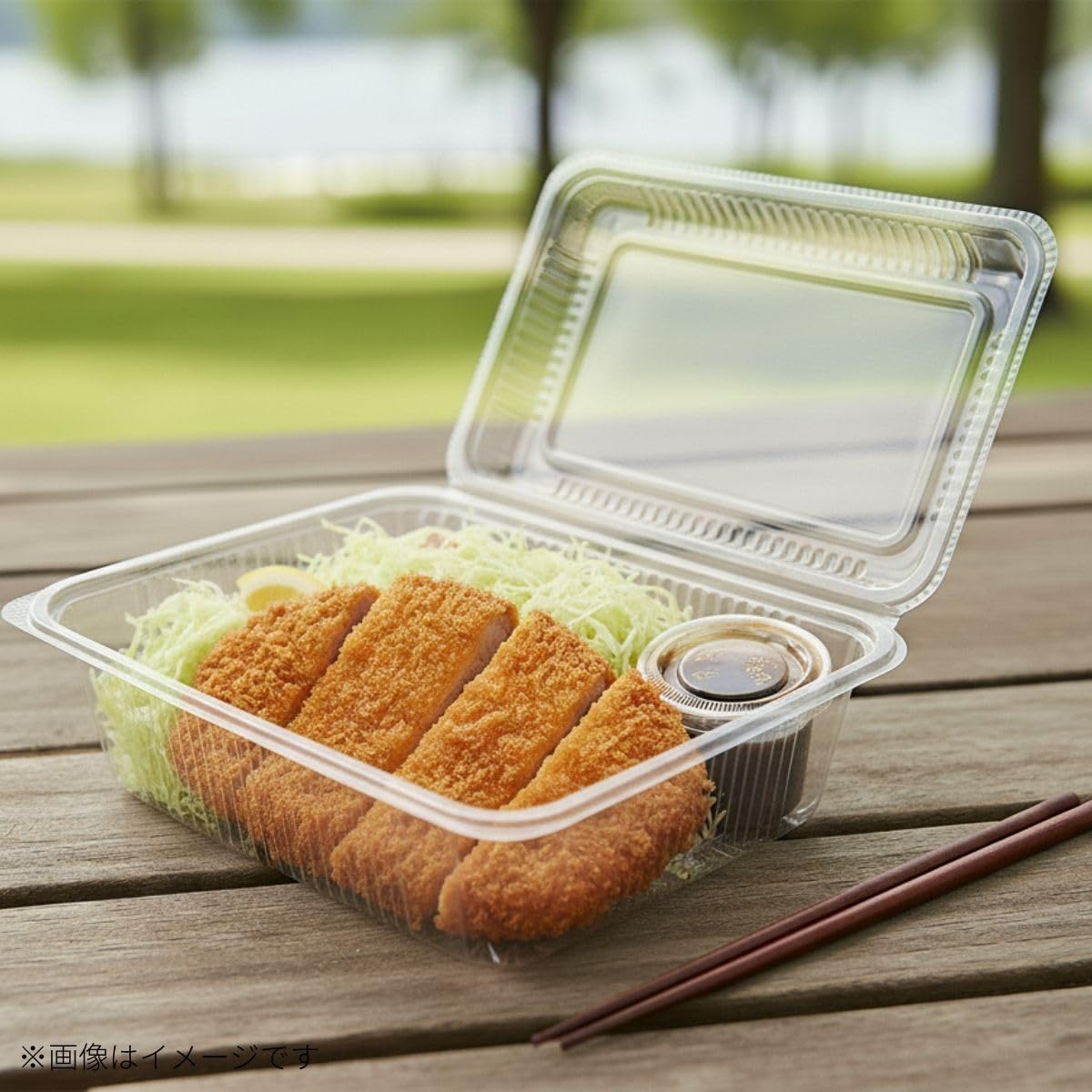 Amazon.co.jp: 北原産業 使い捨て容器 フードパック ミニ 浅 100枚