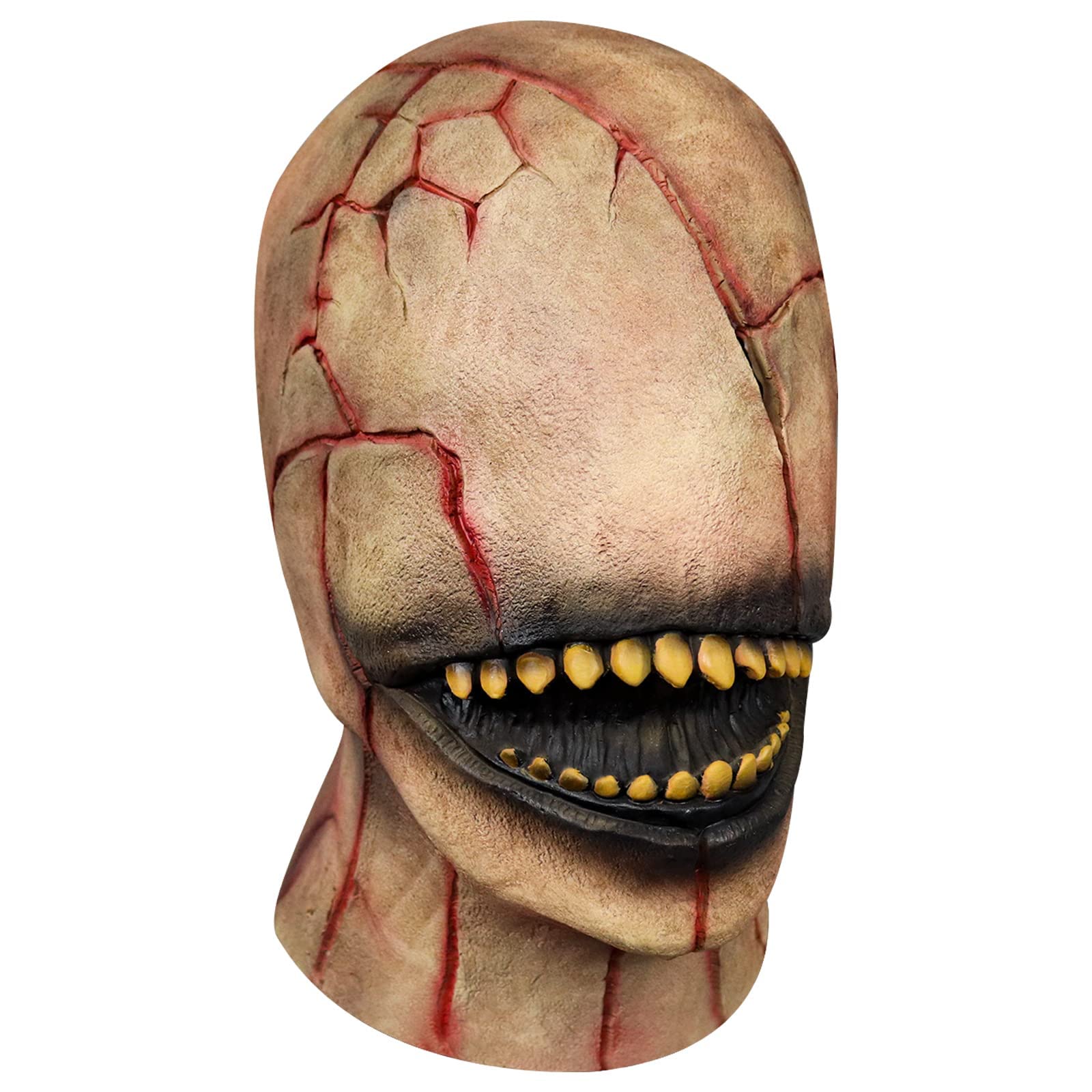 Amazon.co.jp: ハロウィーンの顔のないゾンビマスクフェイスレスマスク