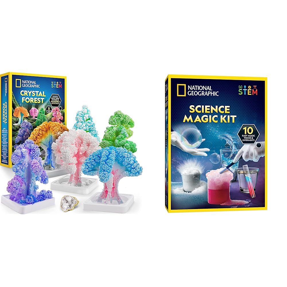 Amazon.com: NATIONAL GEOGRAPHIC Craft Kits for Kids - Crystal