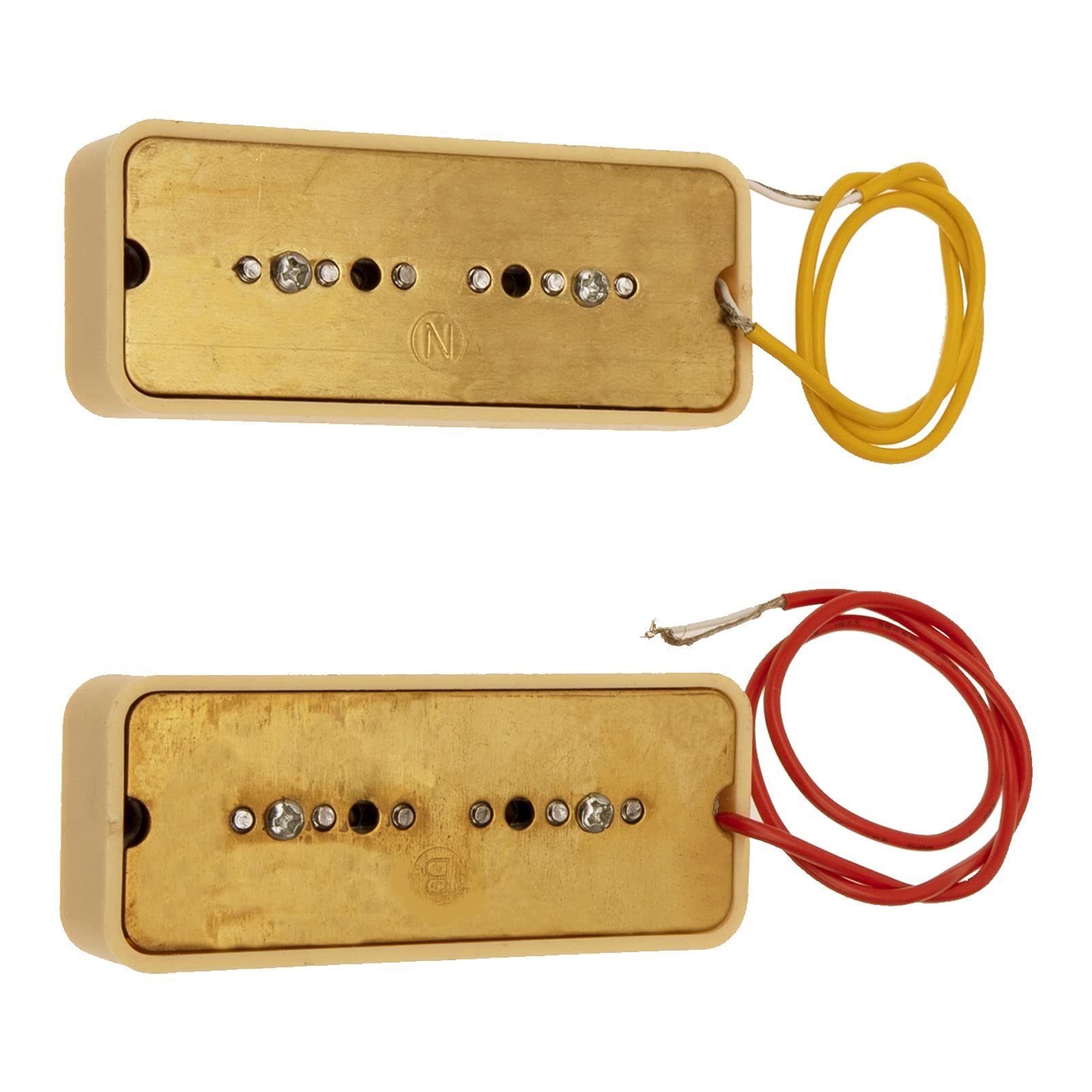 Amazon.co.jp: Yootones P90 ピックアップ ブリッジ&ネック シングル