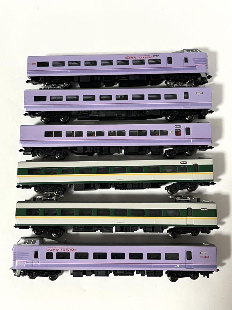 Amazon.co.jp: KATO 381系 混色 スーパーやくも 6両 加工品 : おもちゃ