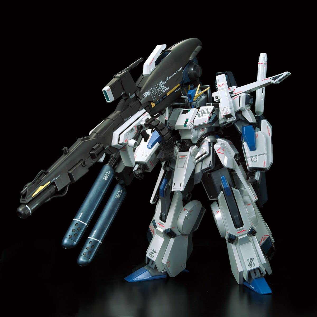 Amazon.co.jp: MG 1/100 ガンダムベース限定 FAZZ Ver.Ka [チタニウム