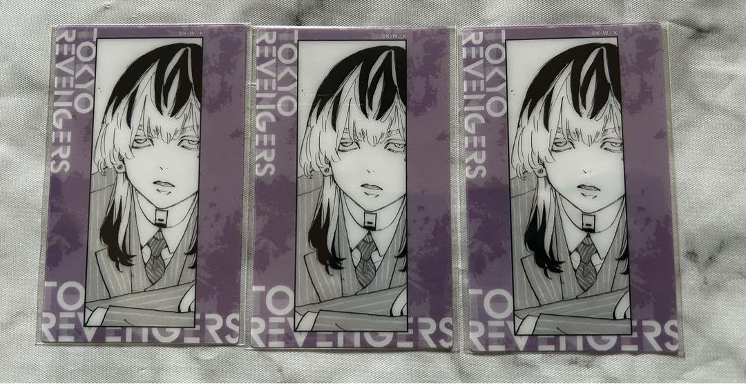 Amazon.co.jp: 東リベ 東リベ 灰谷竜胆 梵天 クリアカード 原画展