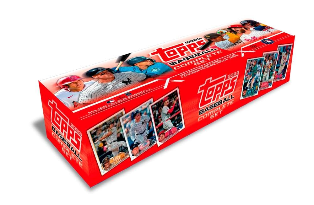 Amazon.co.jp: MLB 2023 Topps Complete Set Baseball Card Hobby Box