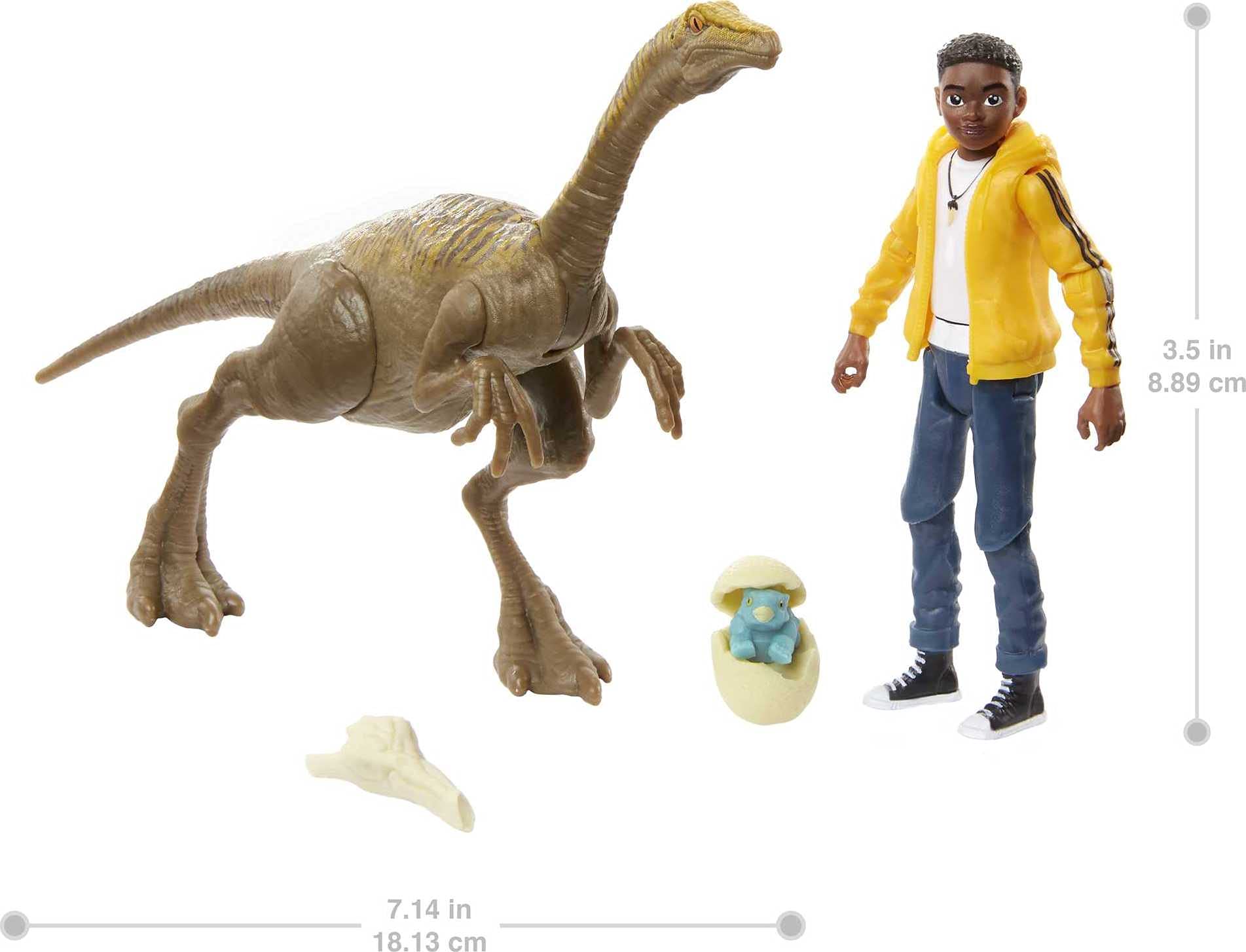 Amazon | Jurassic World: Camp Cretaceous Darius & Gallimimus