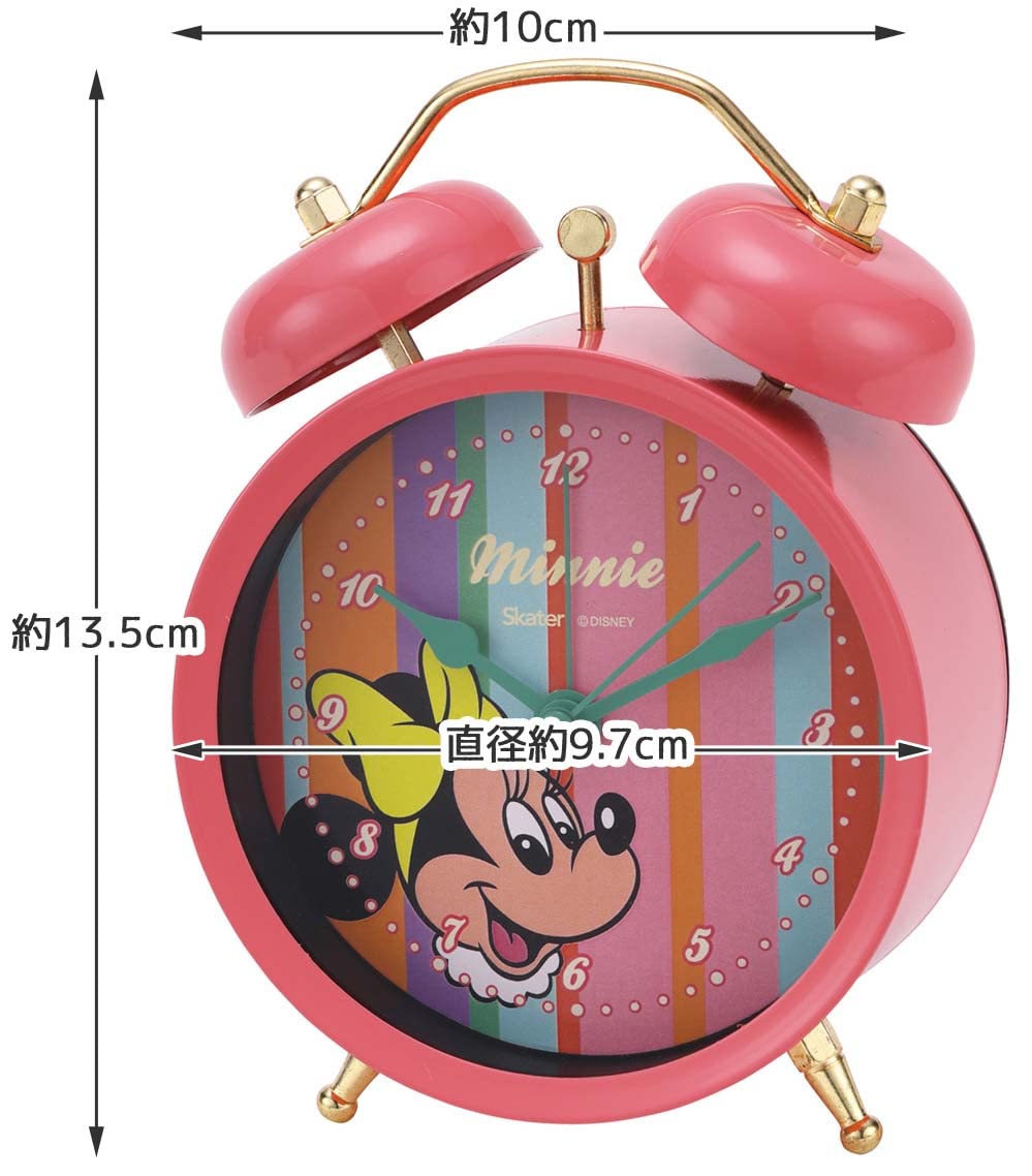 Amazon.co.jp: スケーター(Skater) 置き時計 目覚まし時計 ディズニー
