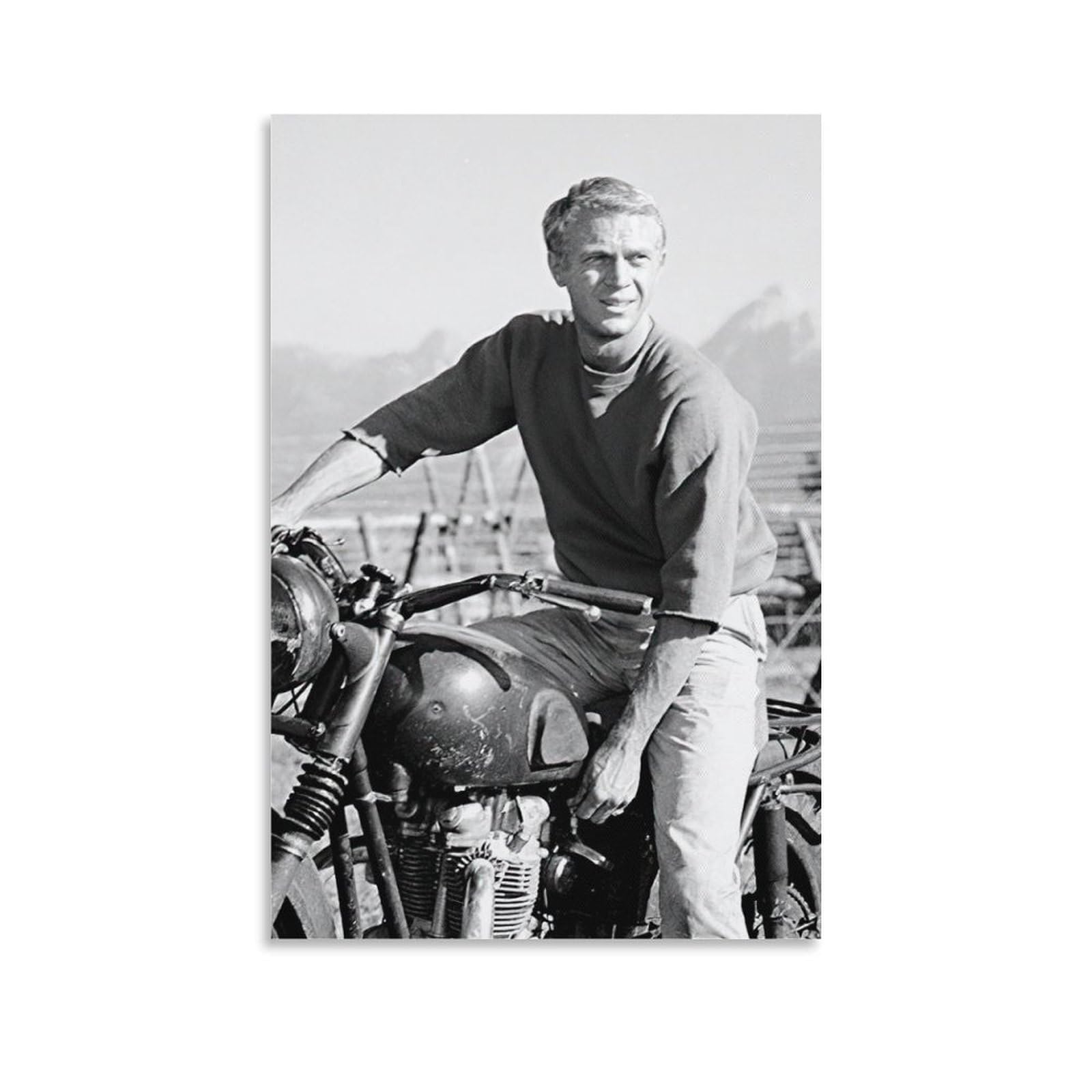 Amazon.co.jp: 映画 スティーブマックイーン 大脱走アートポスター13