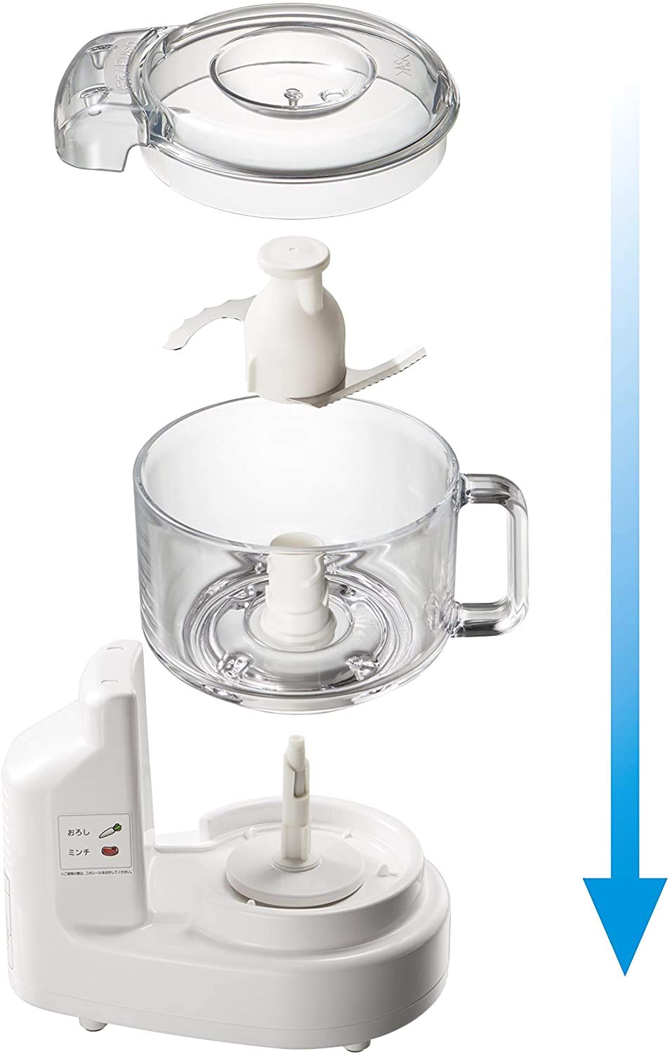 Amazon.com: Panasonic Food processor white MK-K48P-W: Full Size