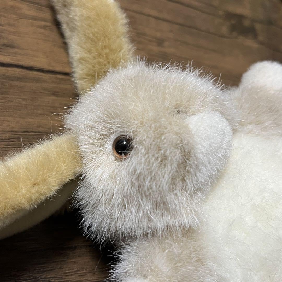 Amazon.co.jp: MON SEUIL モンスイユ MAY BLUE うさぎ ぬいぐるみ