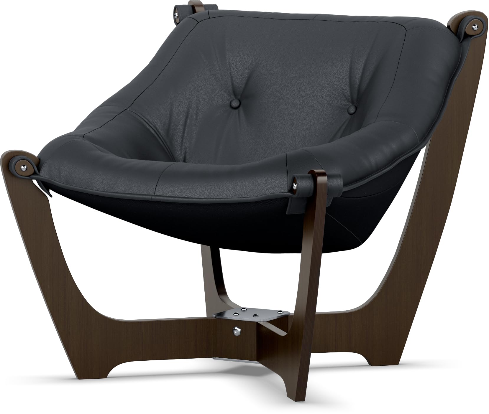 Amazon｜galaxy_ギャラクシー ルナ ローバック パーソナルチェア 革張