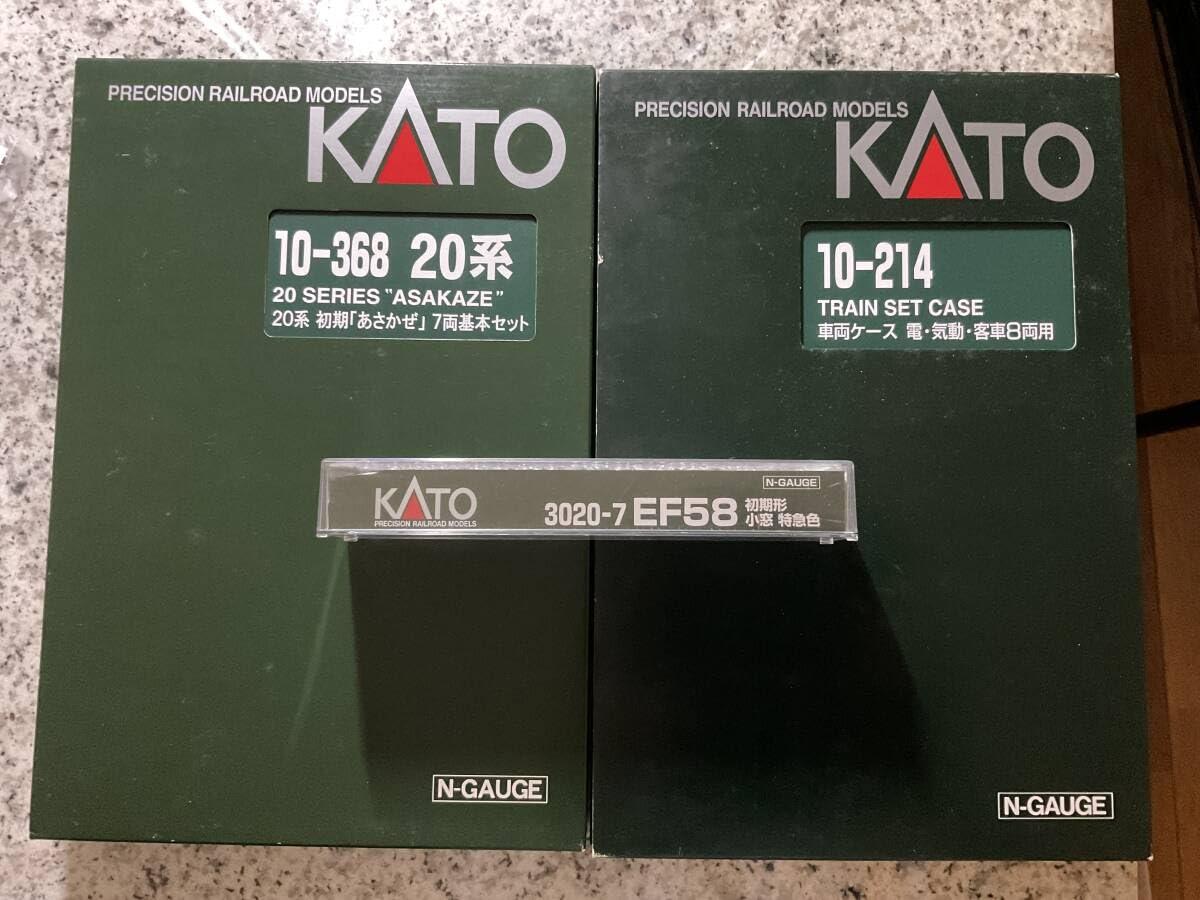 Amazon.co.jp: KATO 20系 初期 あさかぜ 床下グレー 10-368 基本7両 +