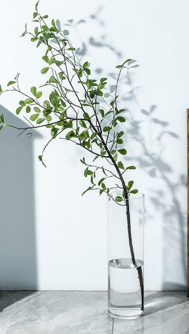 Amazon.co.jp: フラワーベース ガラス花瓶 円筒型 フラワーベース 花瓶