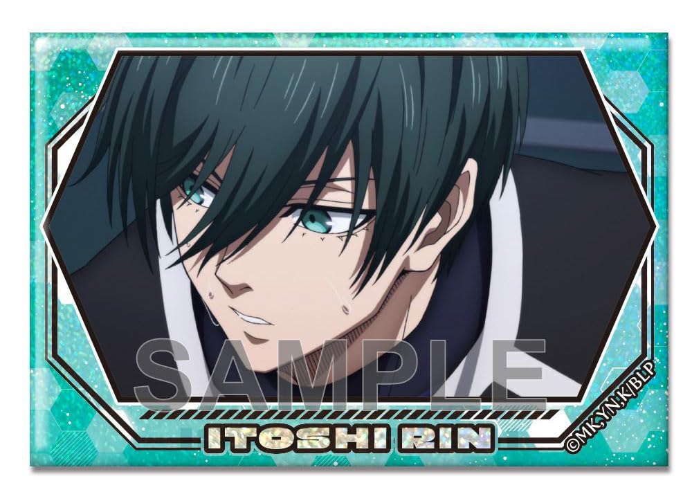 Amazon | ブルーロック ホログラム缶バッジ Ver.2 糸師 凛/A HBAN-B005