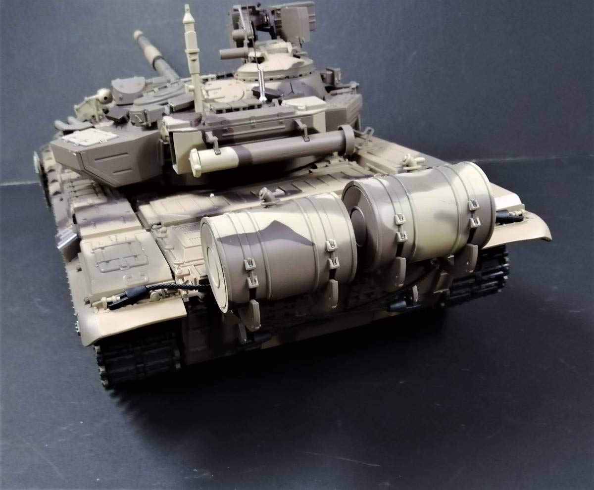 Amazon.co.jp: ヘンロン＃3839-1 1/16サイズ ロシアT-90型戦車ラジコン