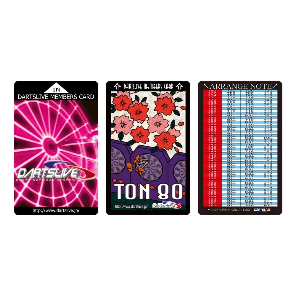 Amazon | ダーツライブ20周年記念 復刻版ダーツライブカード 2 ダーツ