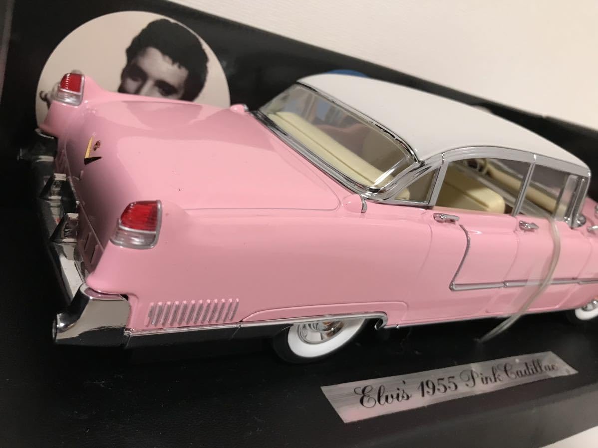 Amazon.co.jp: MRC 1/18 1955 ピンクキャデラック エルビスプレスリー