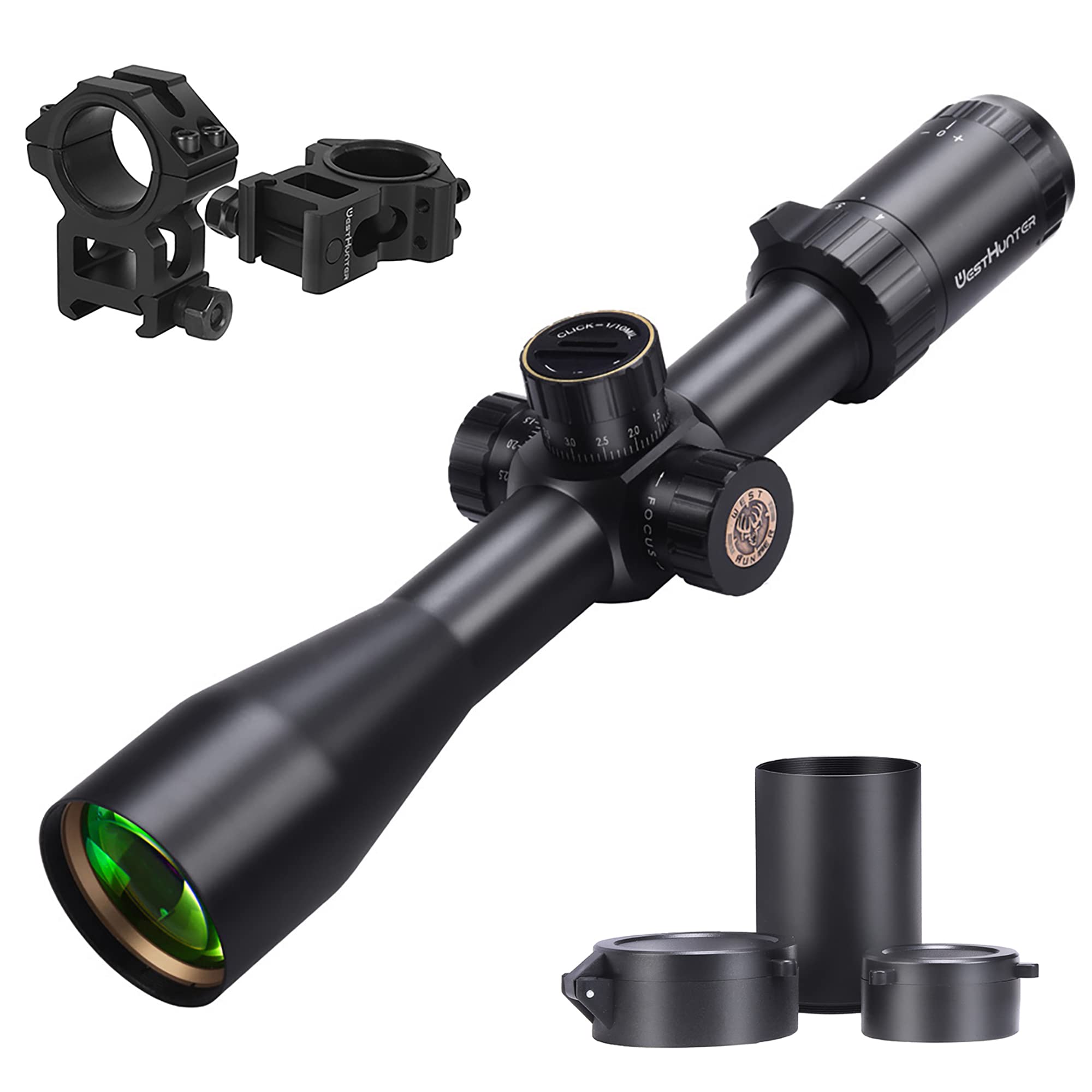 Amazon.co.jp: WestHunter Optics HD 4-16x44 FFP ライフルスコープ