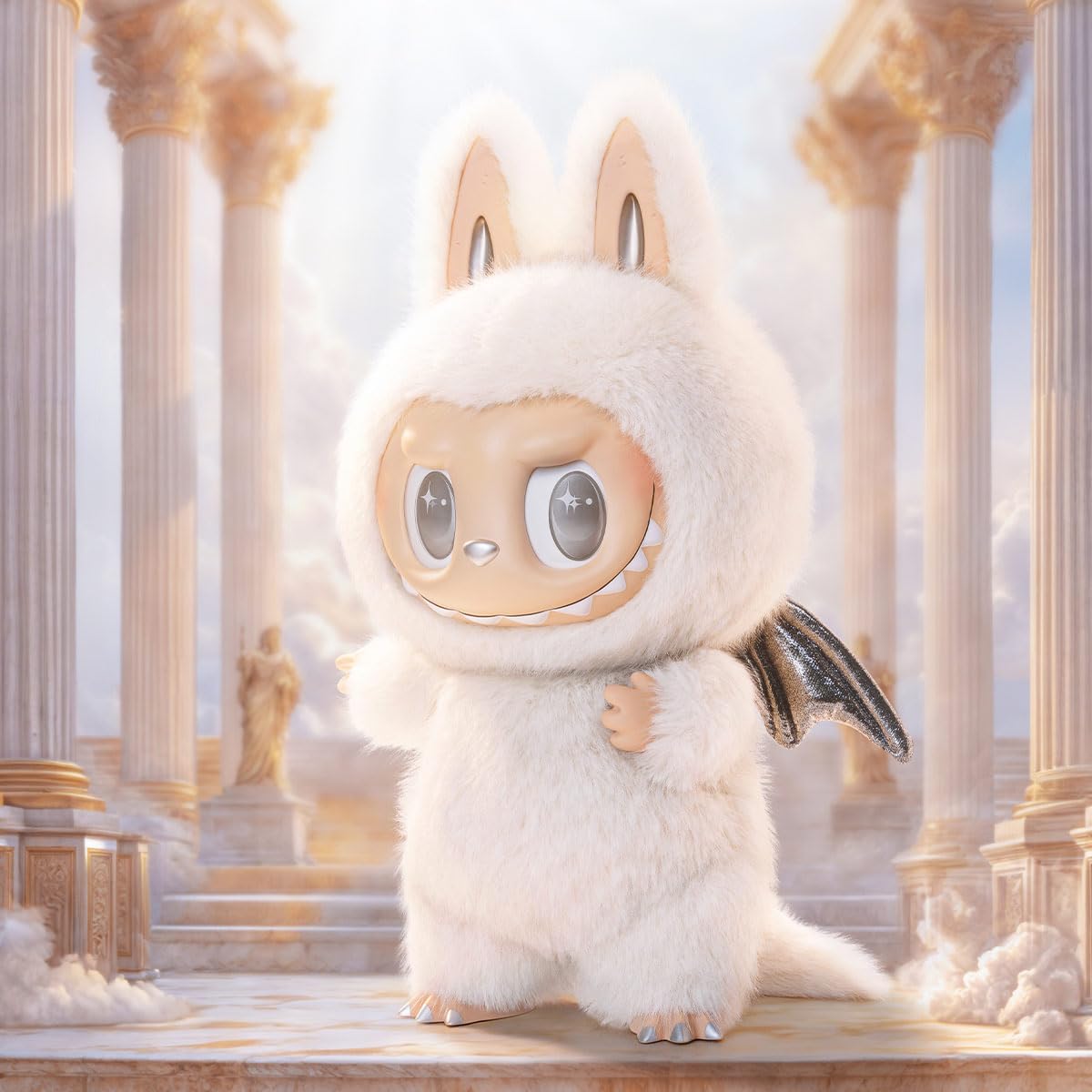 Amazon.co.jp: POP MART THE MONSTERS ANGEL IN CLOUDS ぬいぐるみ