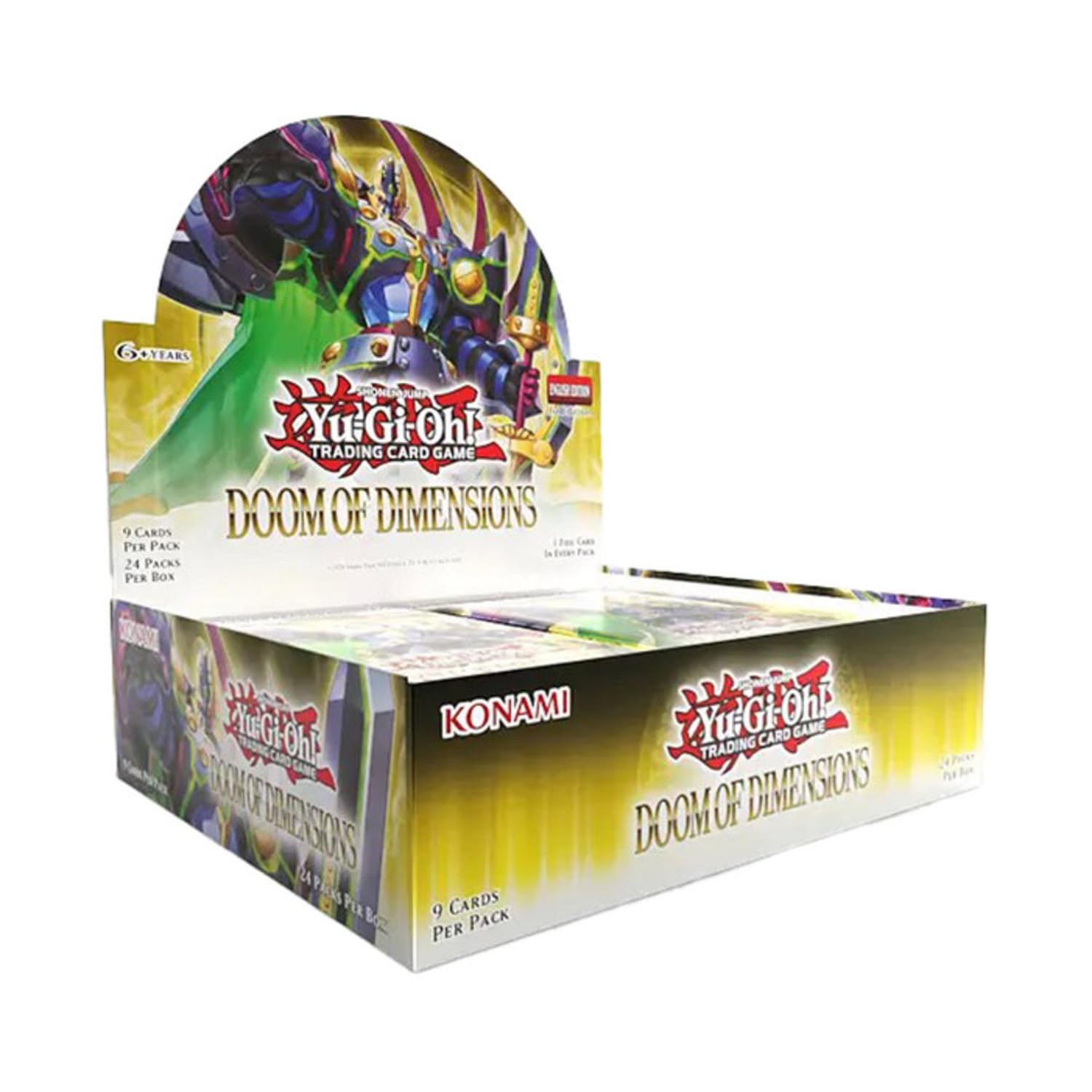 Amazon.com: Yu-Gi-Oh! Doom of Dimensions Booster Box : Toys & Games