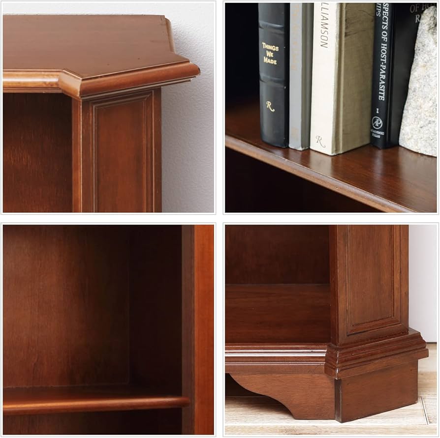 Amazon｜ヴェローナ クラシック イタリア製 5段ブックシェルフ 本棚