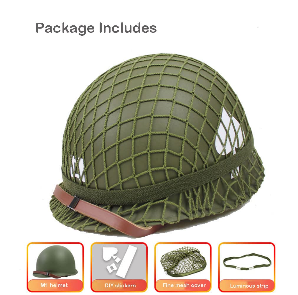 Amazon.co.jp: WW2 アメリカ陸軍ヘルメットレプリカ M1 スチール