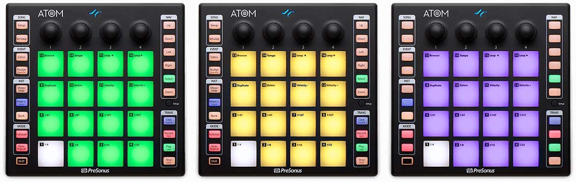 Amazon.com: PreSonus ATOM MIDI, Audio, Portable Production and