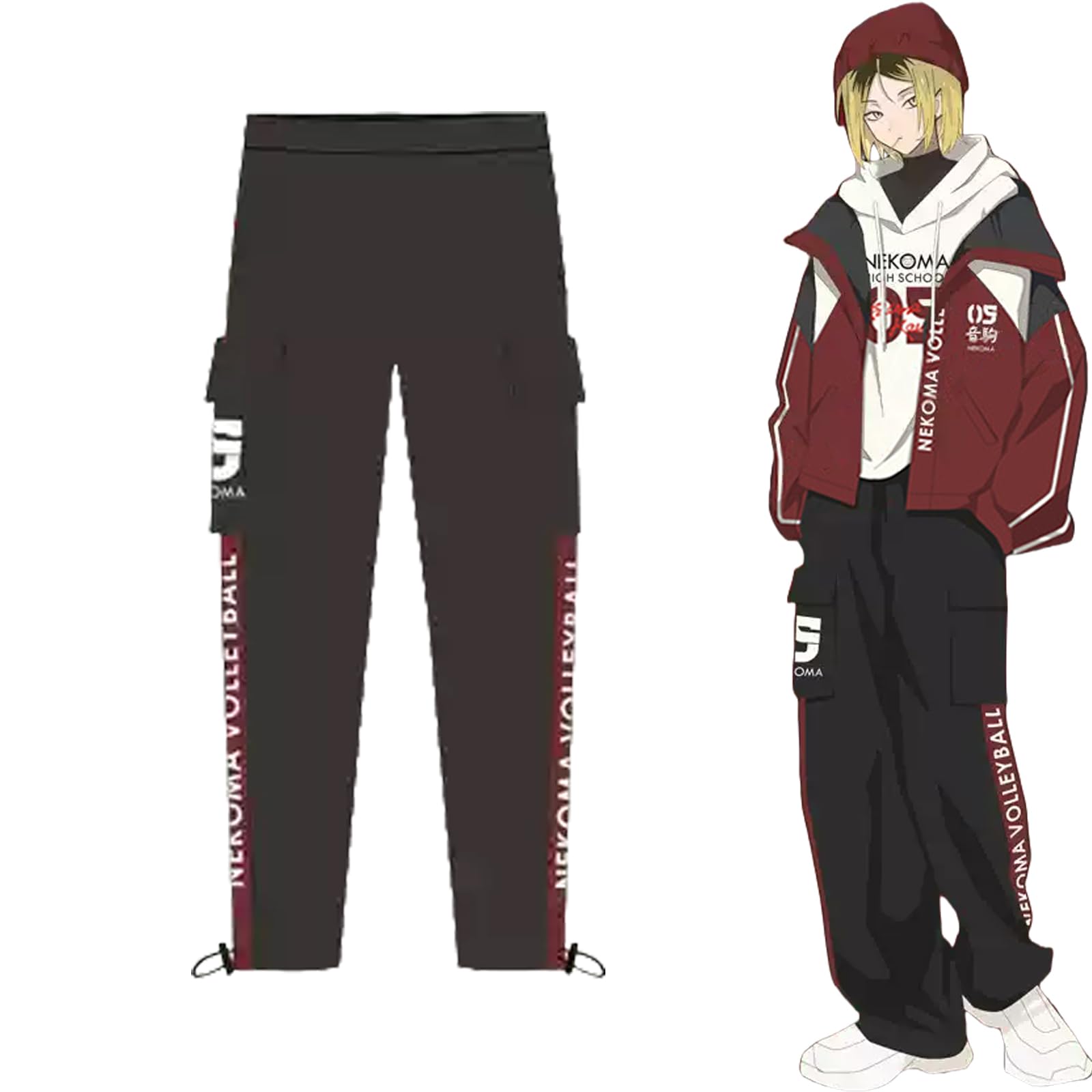 Amazon.co.jp: ハイキュー!! 孤爪研磨 印象 ジャケット パーカー