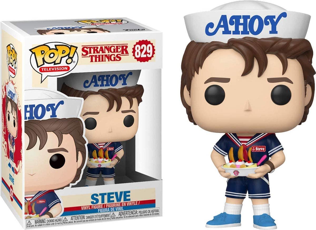 Amazon.com: Funko Pop! Television: Stranger Things Steve with Hat