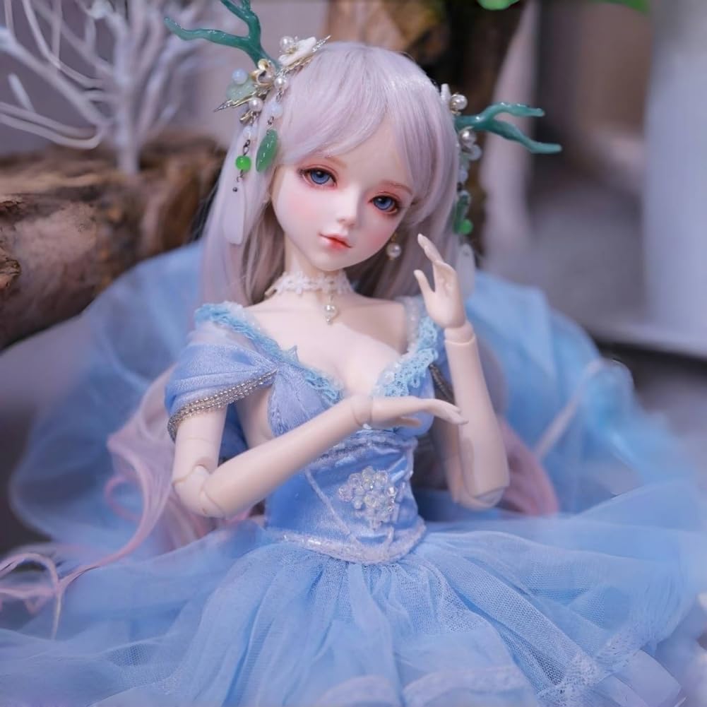 Amazon | Skrnoai BJDドール 球体関節人形 1/3 60cm 人形本体 洋服