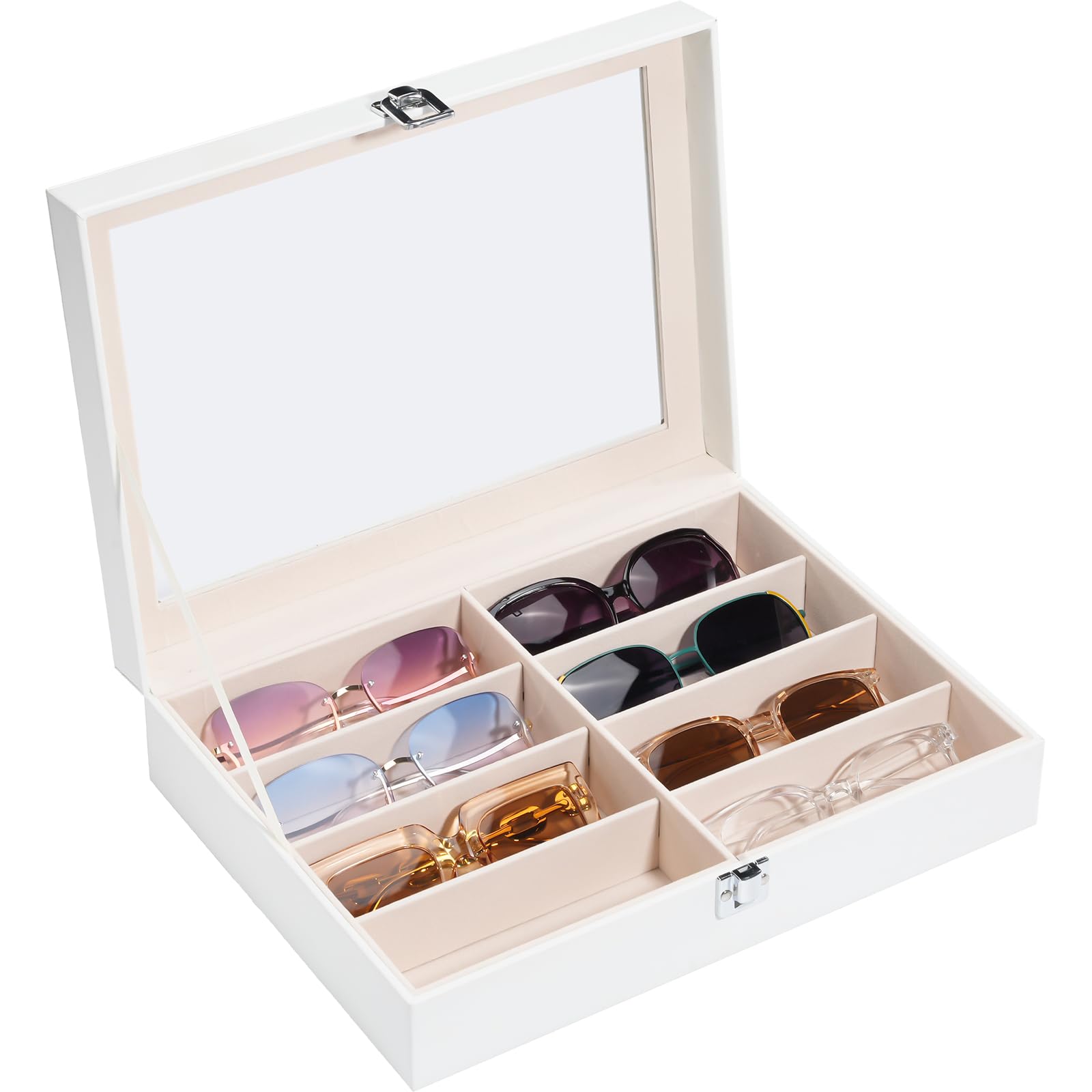 Amazon.com: ProCase 8 Slots Sunglasses Organizer, 1 Layer Sunglass