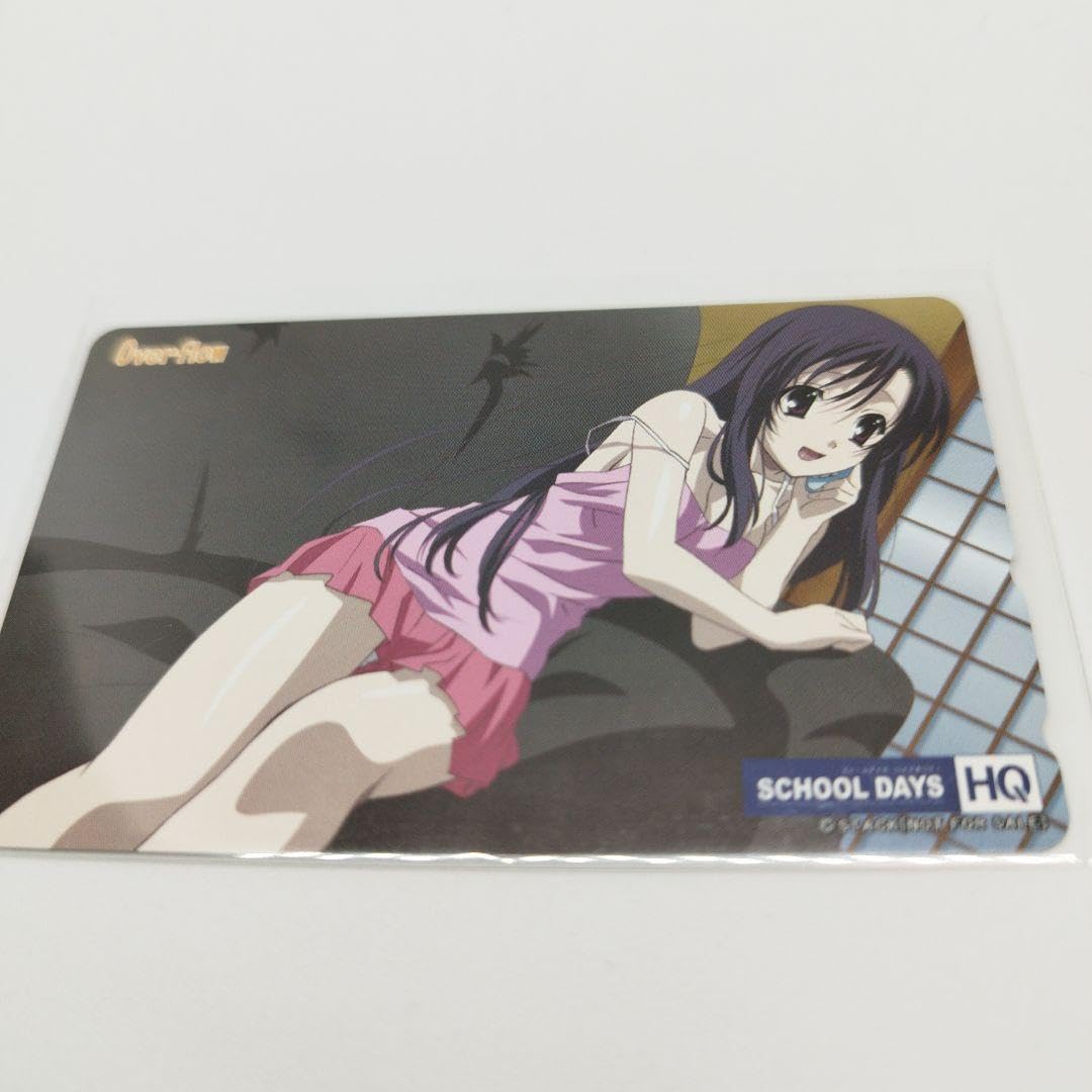 Amazon.co.jp: SCHOOL DAYS HQ 購入特典 カード 桂言葉 スクールデイズ