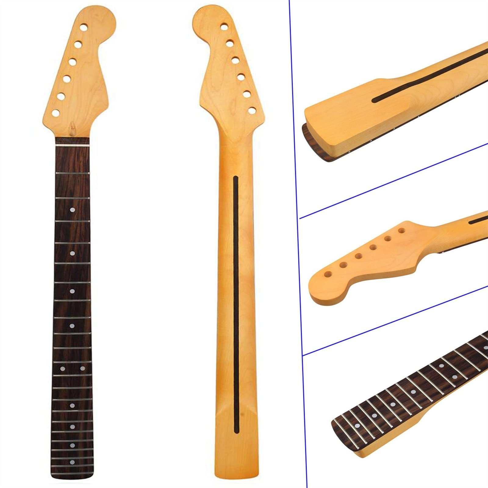 Amazon | ギターのネック STギターネック 22フレットエレキギター