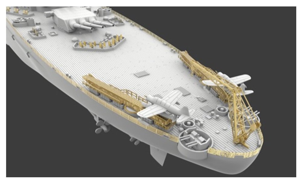 Amazon | ベリーファイア 1/700 アメリカ海軍 戦艦 ルイジアナ BB-71