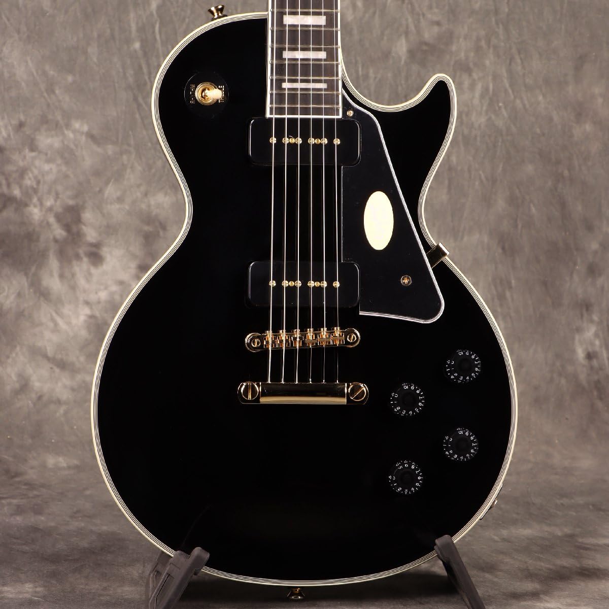 Amazon | Epiphone/Inspired by Gibson Les Paul Custom P-90 Ebony