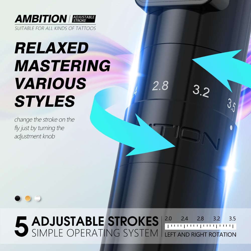 Amazon.com: Ambition Sally Wireless Permanent Makeup Machine with