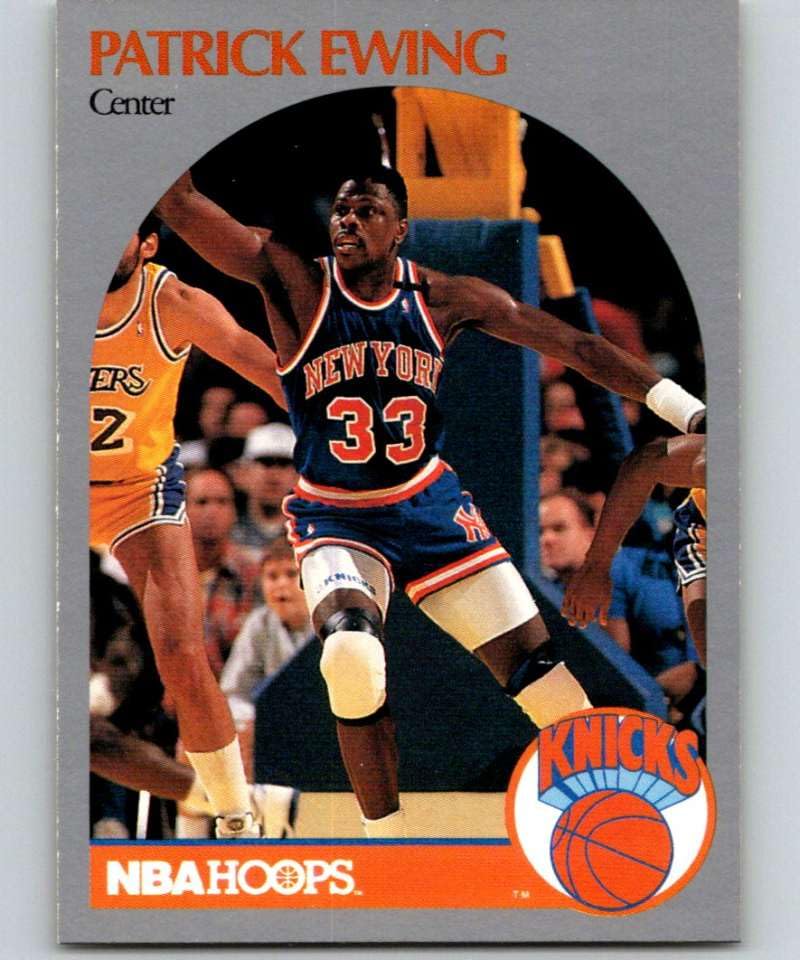Amazon.com: 1990-91 NBA Hoops #203 Patrick Ewing New York Knicks