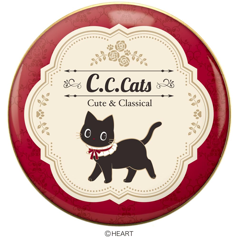 Amazon | ハート(Heart) C．C．キャッツ肉球チョコ缶 1個入 食玩