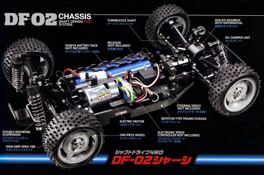 Amazon.co.jp: タミヤ 男性用 1/10 電動RCカーシリーズ No.550 エアロ