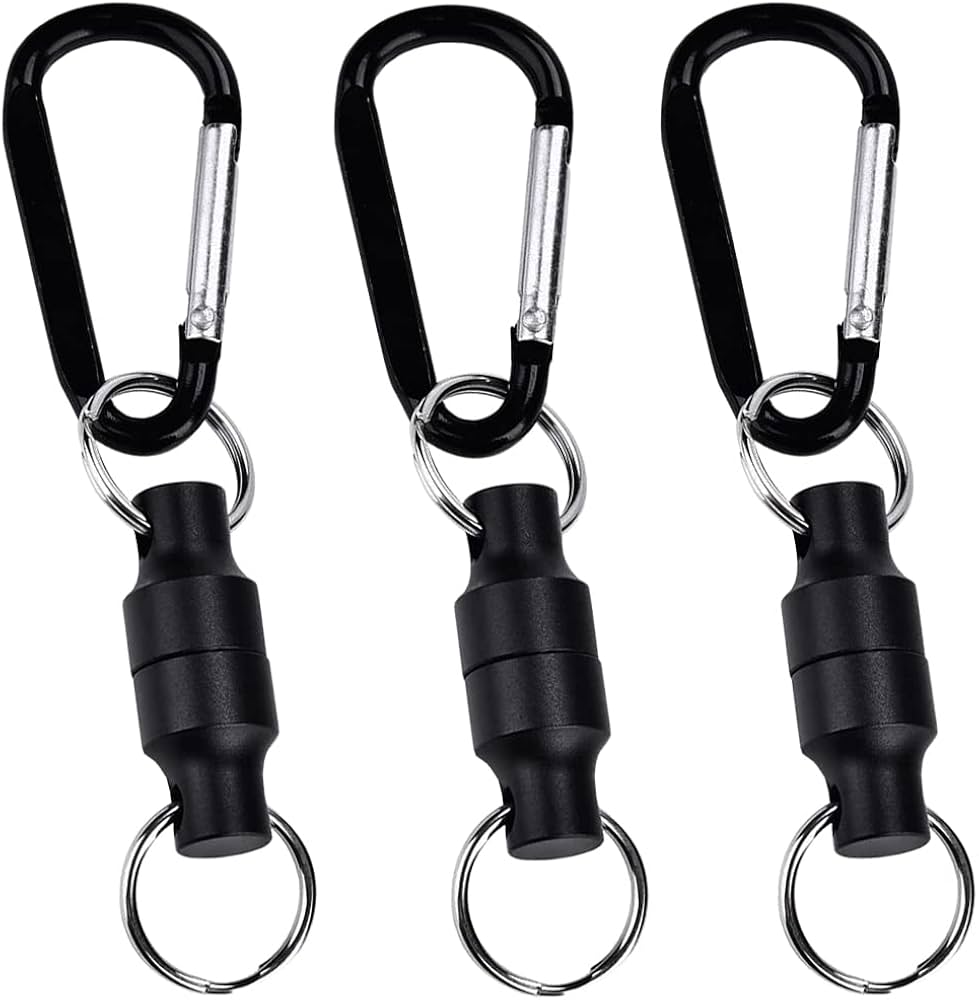 Amazon | マグネットリリーサー 超 強力 磁石 カラビナ 3枚セット 瞬間