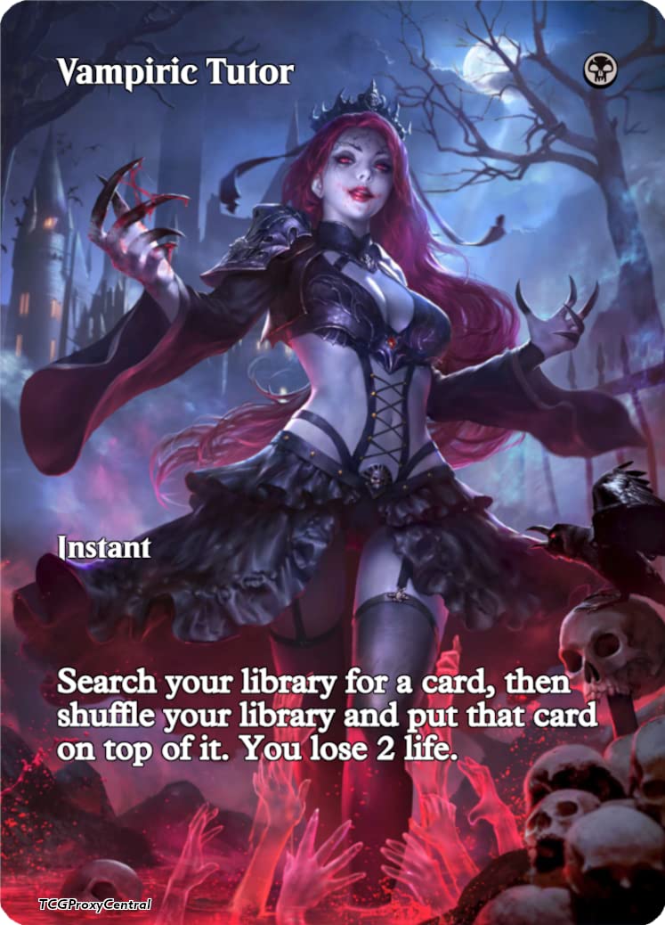 Amazon.com: 4x | Vampiric Tutor | Full Art | Foil or Non-Foil (Non