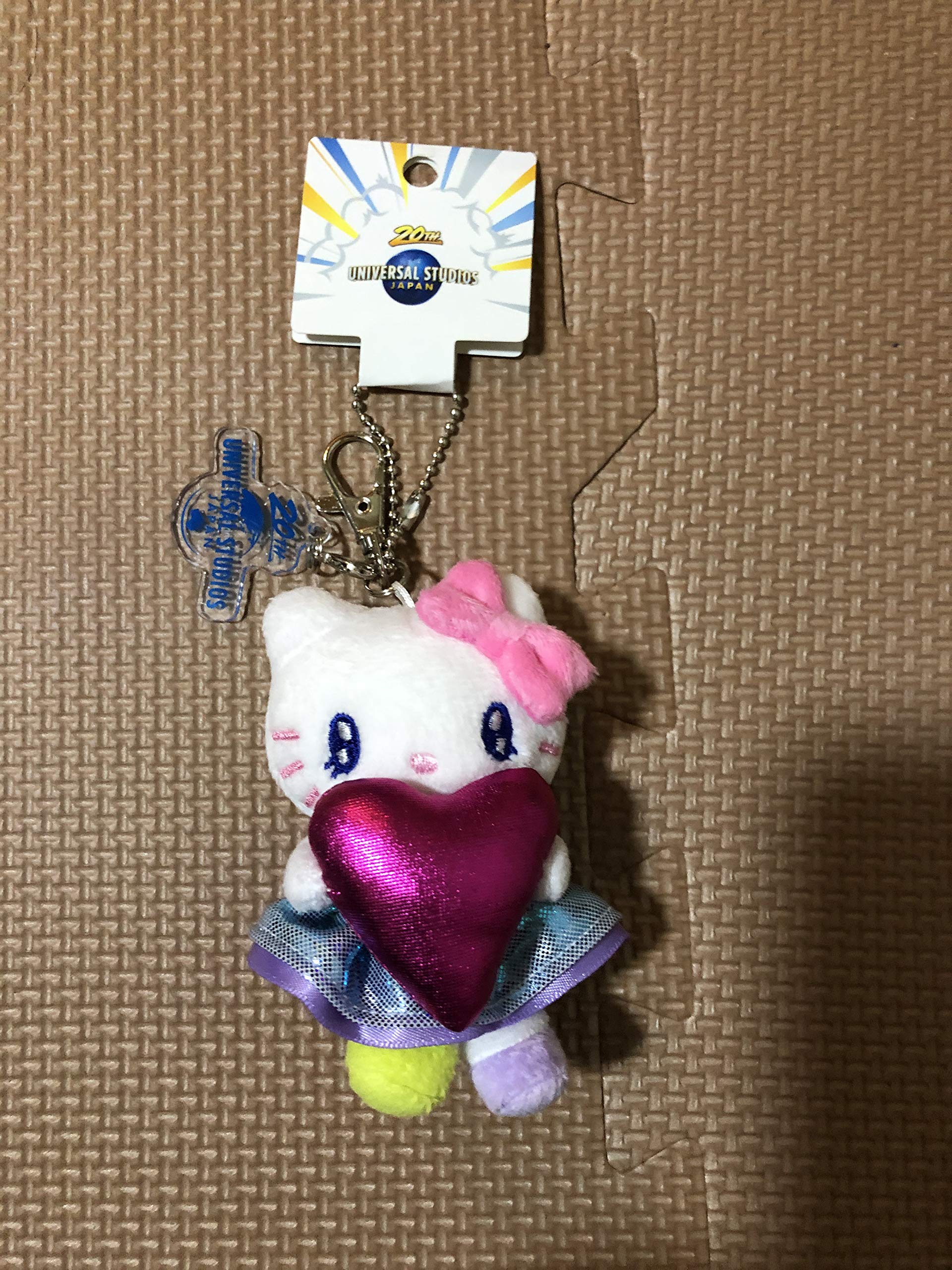 Amazon.co.jp: ハローキティ マスコット キーチェーン USJ 20周年限定