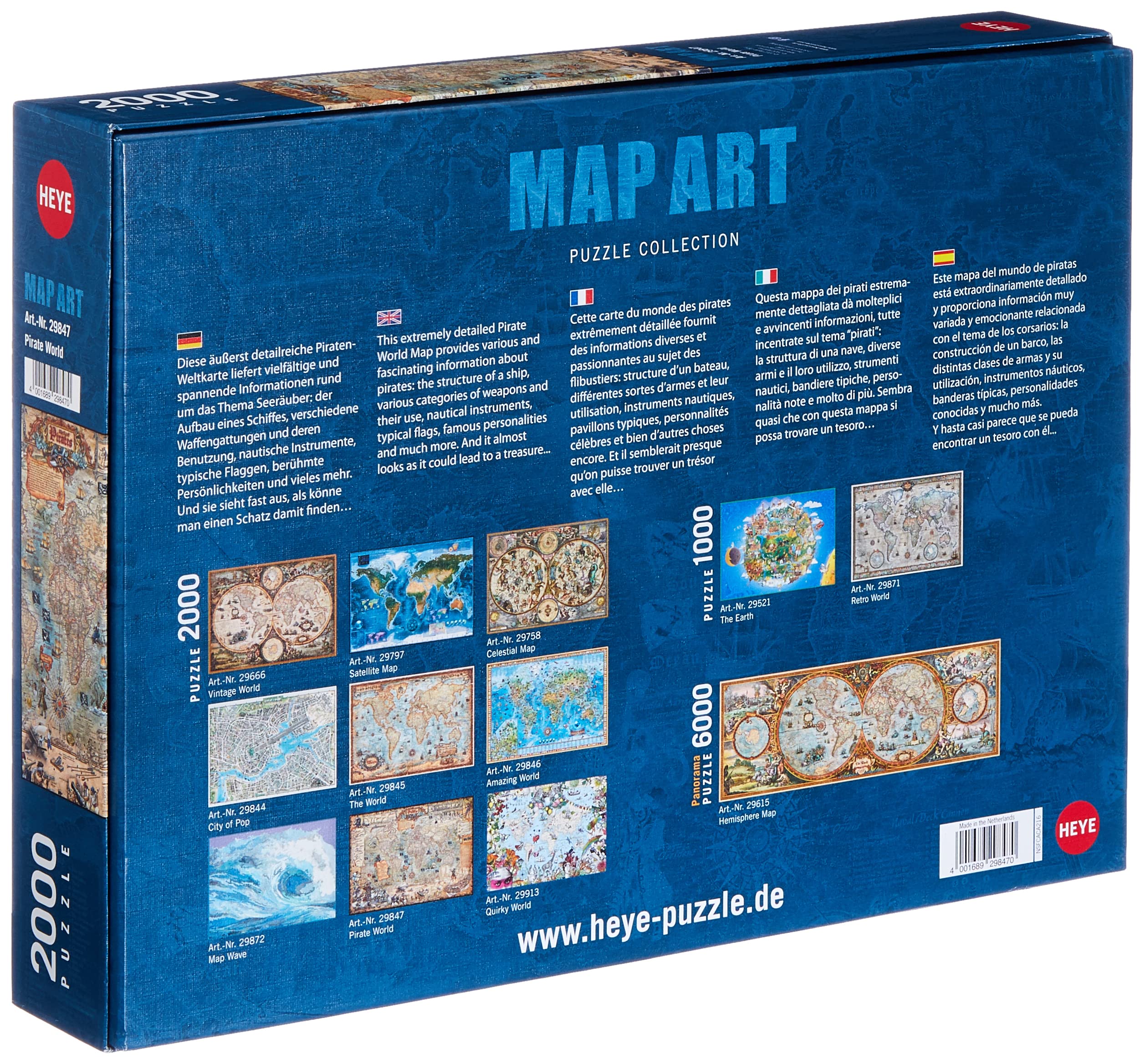 Amazon.com: HEYE 2000 Piece Puzzle Hay Puzzle 29847 Rajko Zigic