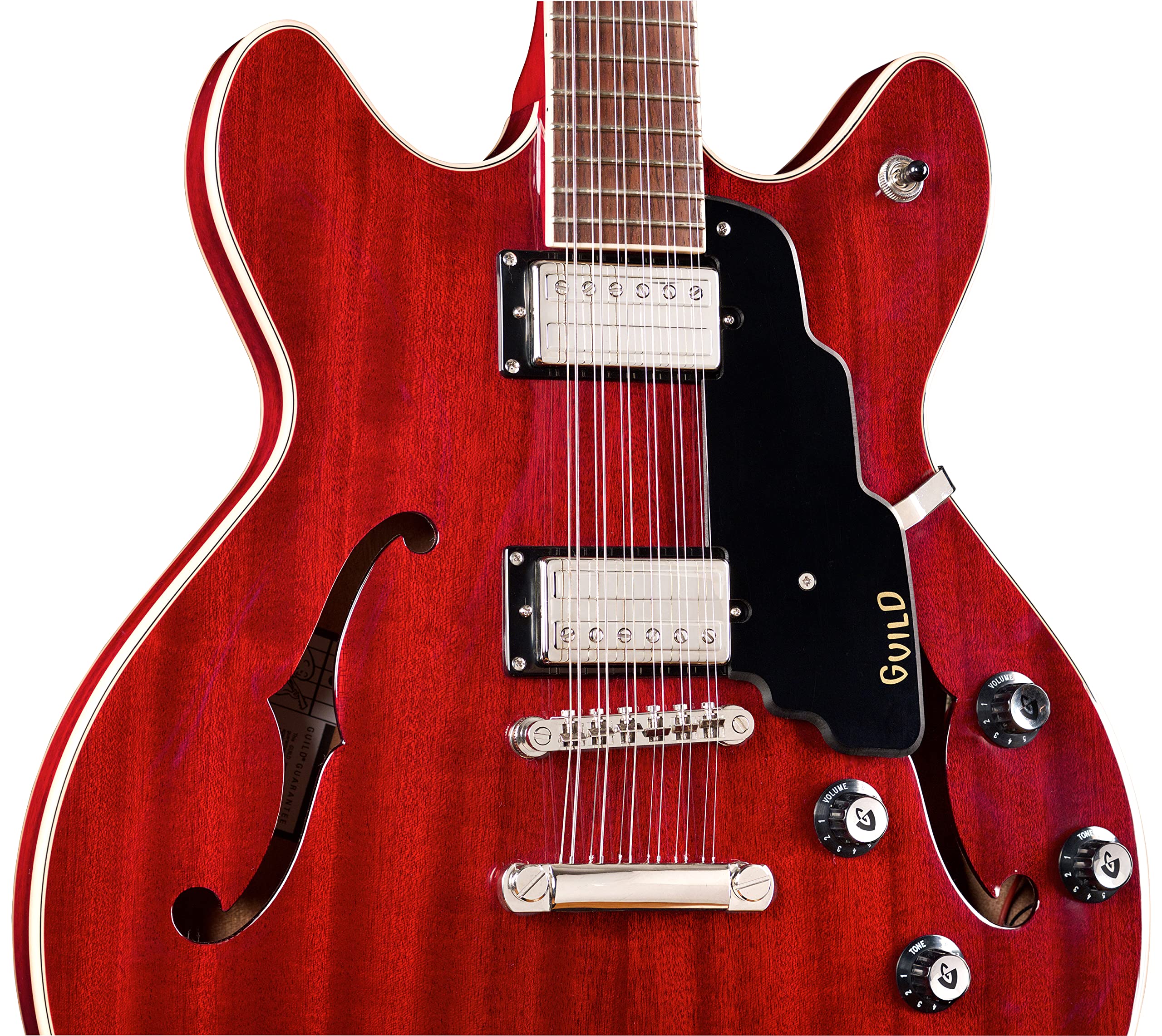 Amazon.com: Guild Starfire I 12-String Electric Cherry Red