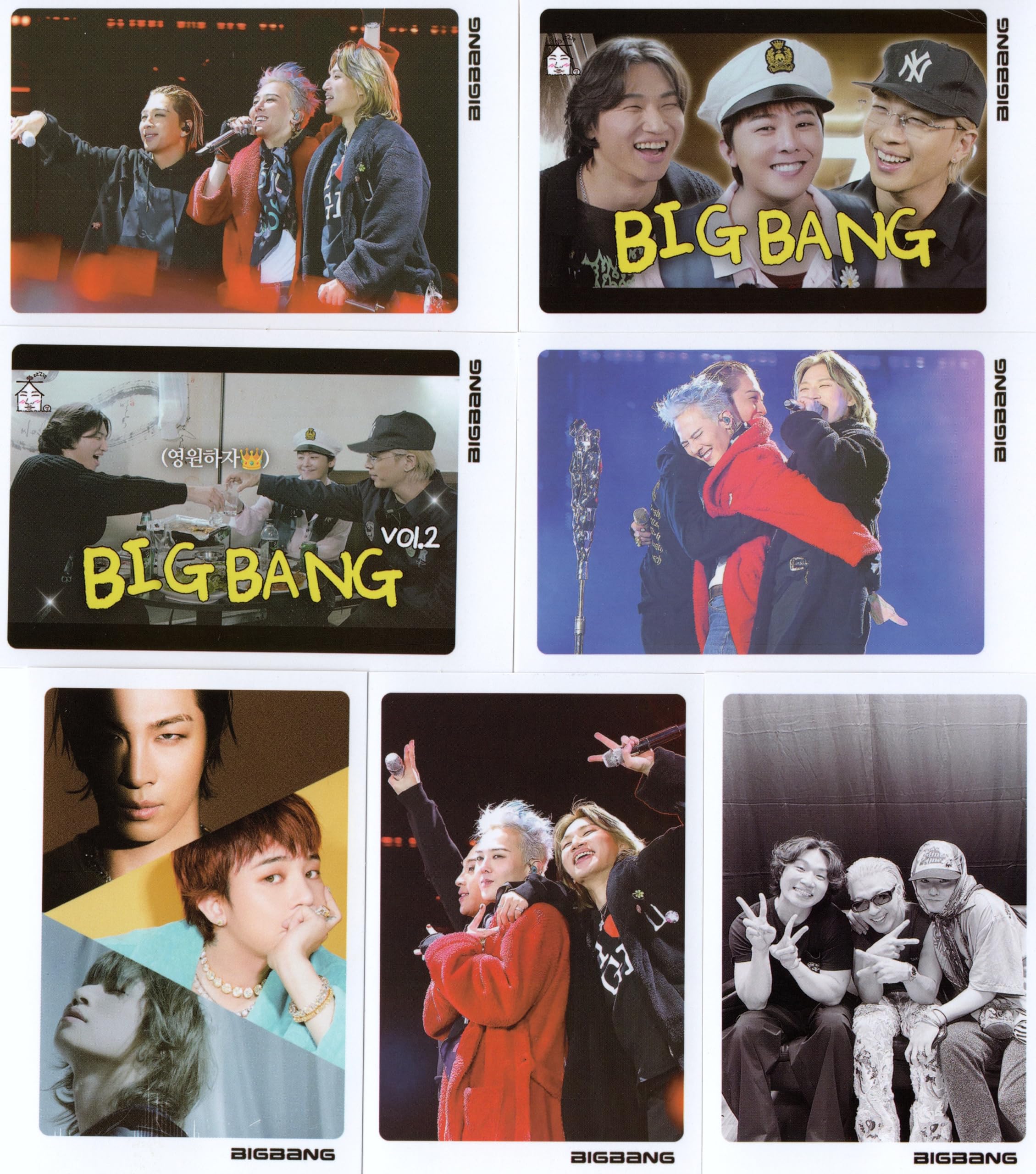 Amazon.co.jp: BIGBANG ビッグバン グッズ フォトメッセージカード 56