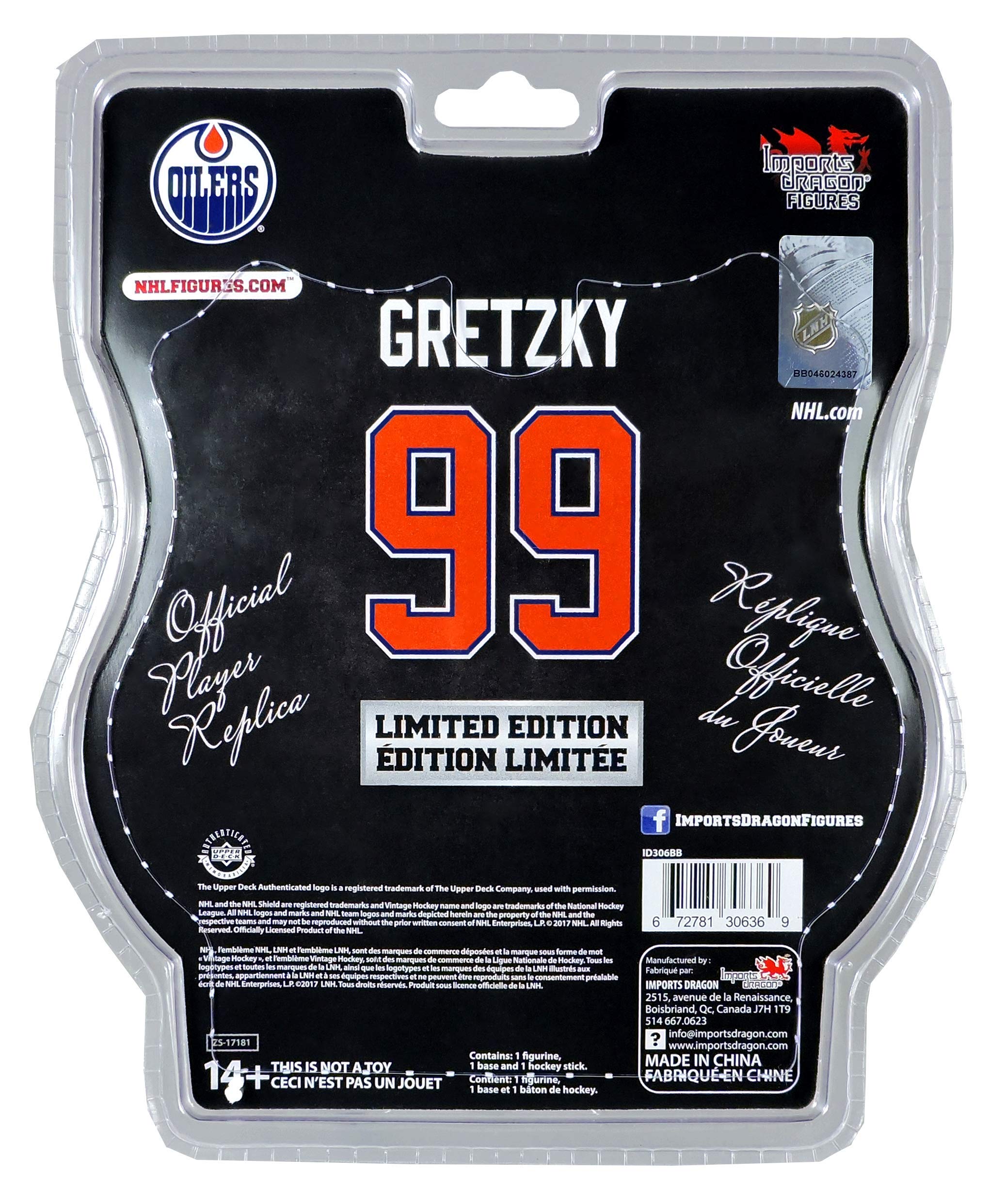 Amazon | NHL エドモントン・オイラーズ ウェイン・グレツキー選手