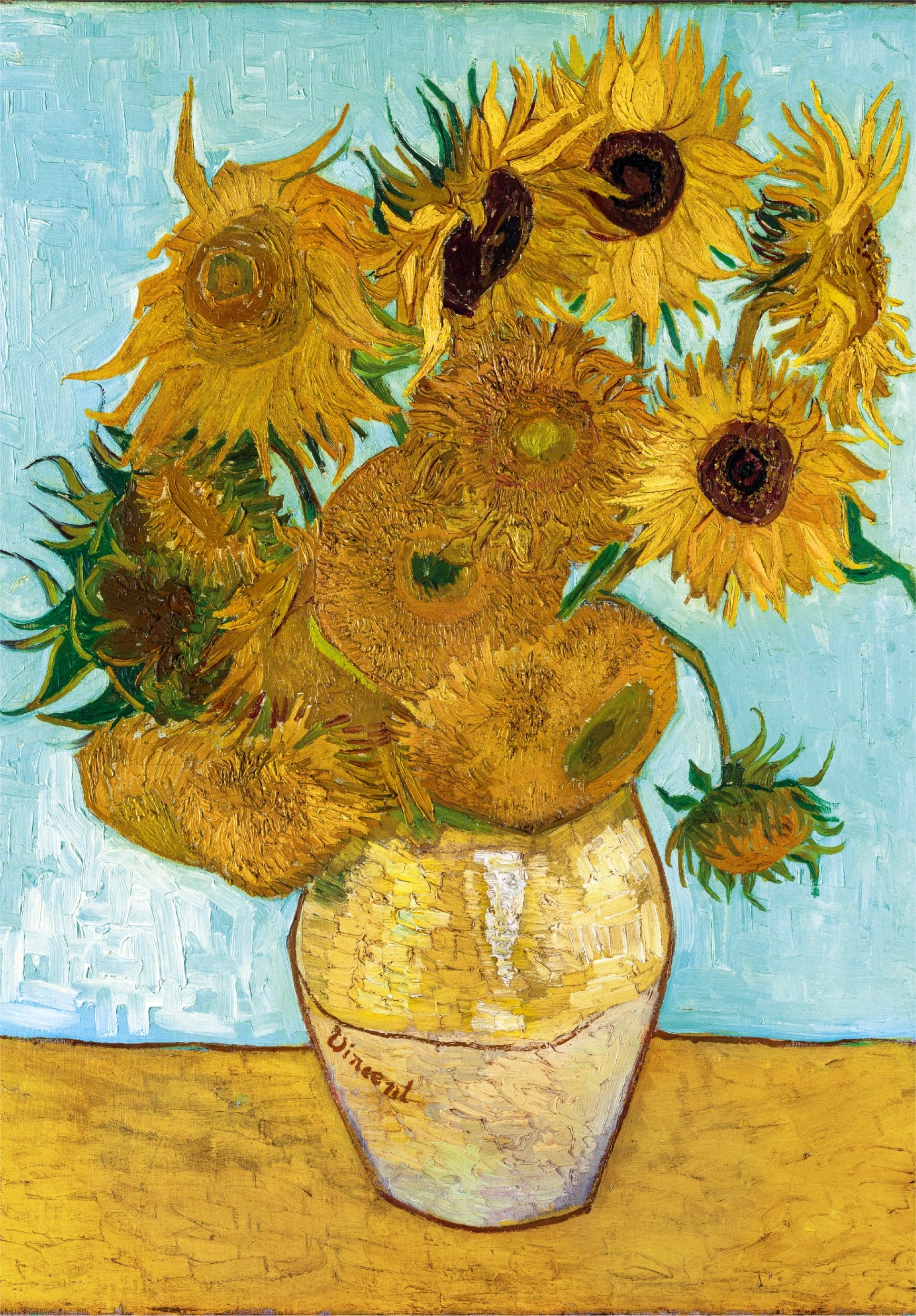 Amazon.co.jp: 1000ピース ジグソーパズル Clementoni ゴッホ ひまわり