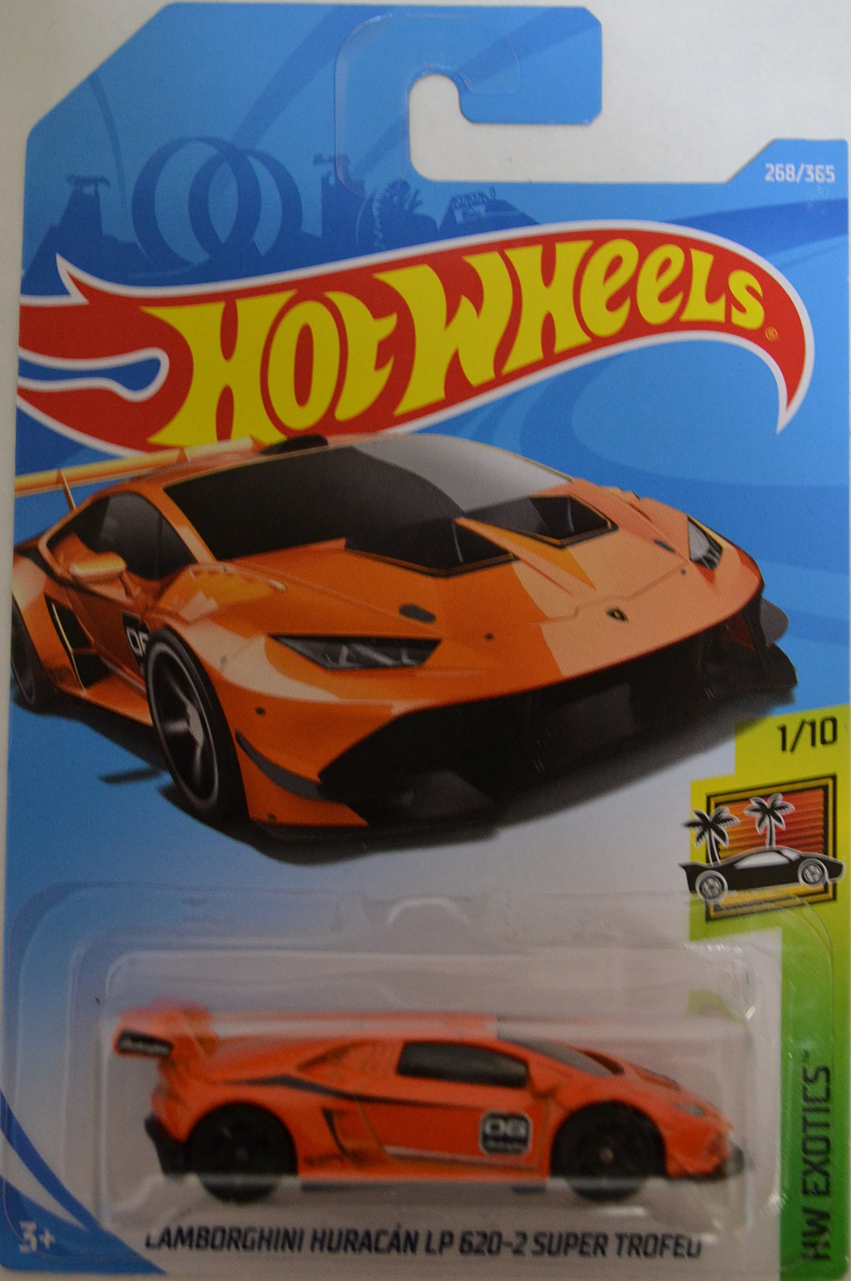 Hot Wheels 2018 Hw Exotics 1/10 - Lamborghini Huracan LP 620-2