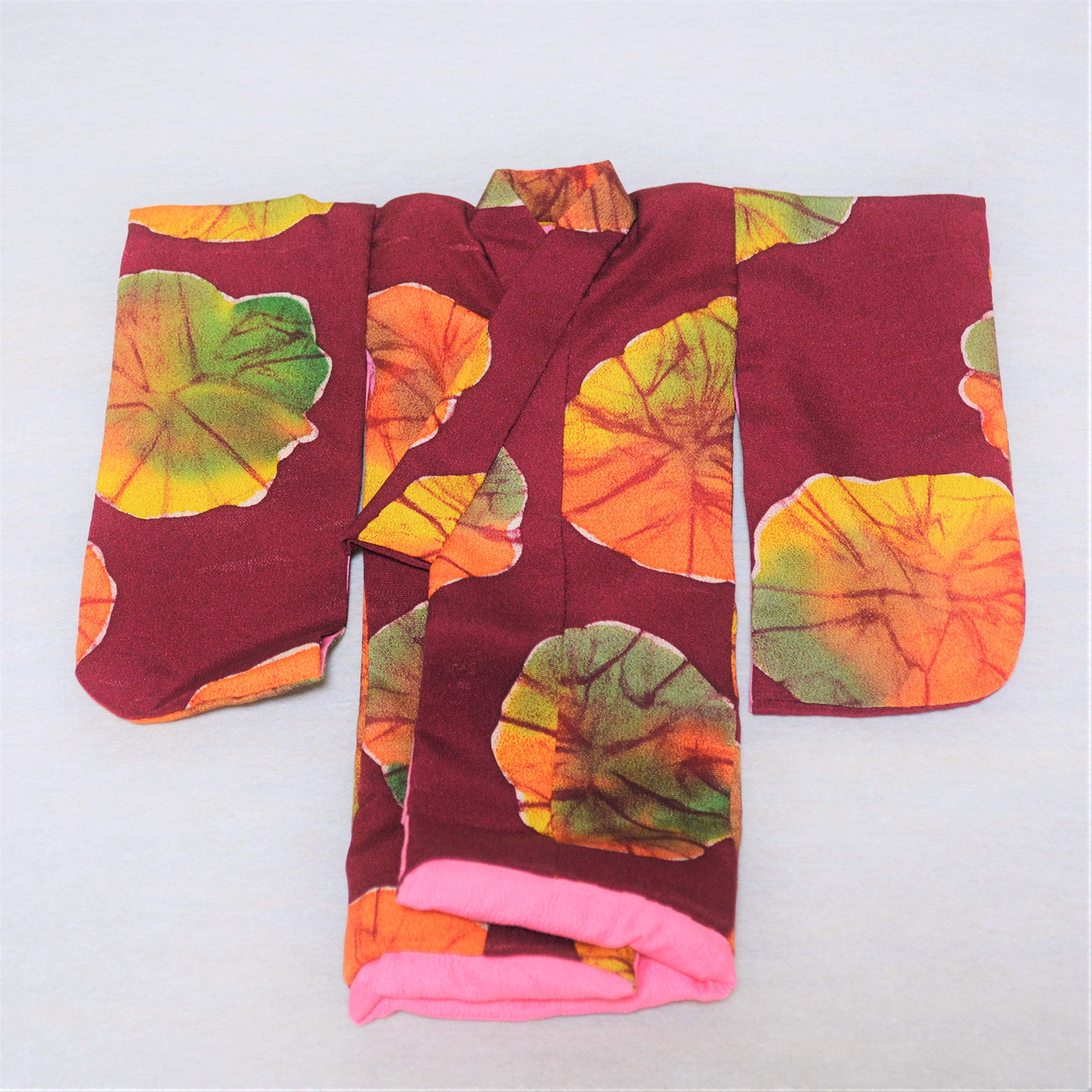 Amazon.co.jp: ミニ着物衣桁セット・えんじ 着物／人形／衣装／手作り